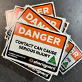 Warning Sign (200mm x 150mm) - image 1