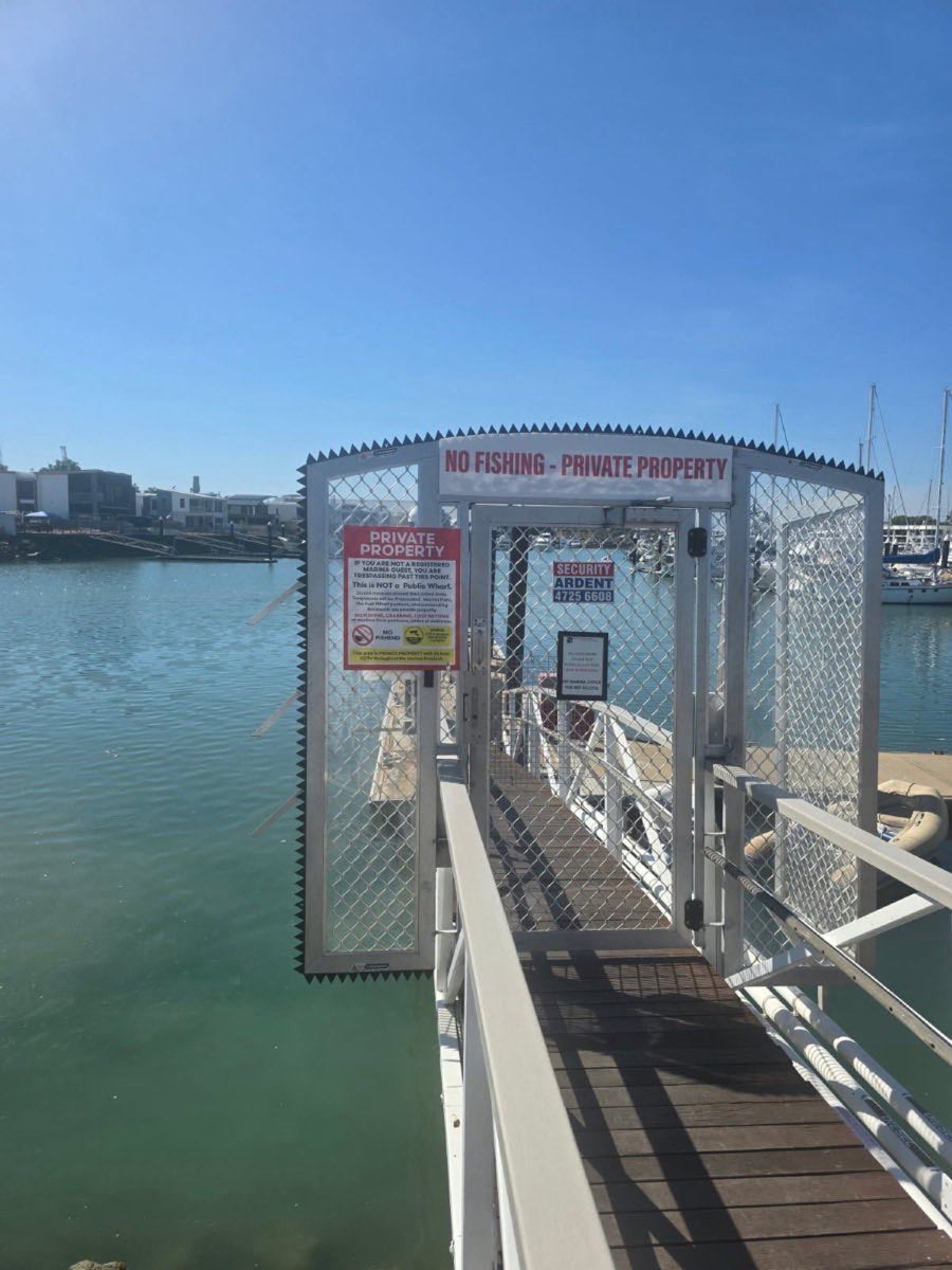 Marina fencing